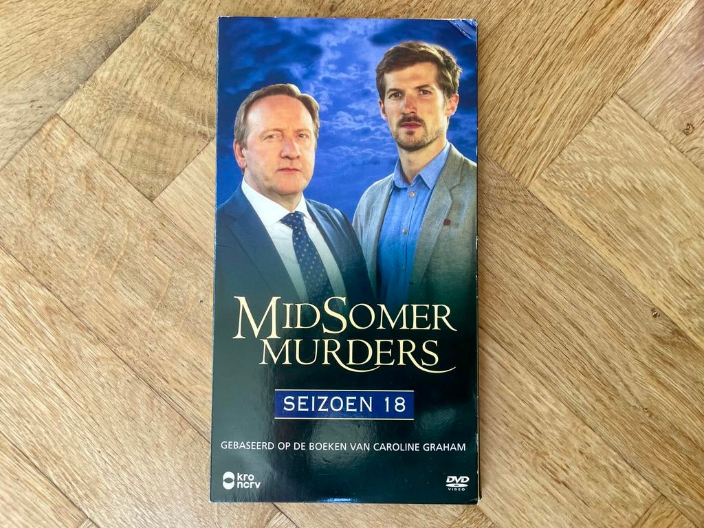 Midsomer Murders - Seizoen 18 op DVD (nette staat, met NL), Cd's en Dvd's, Dvd's | Tv en Series, Boxset, Ophalen of Verzenden
