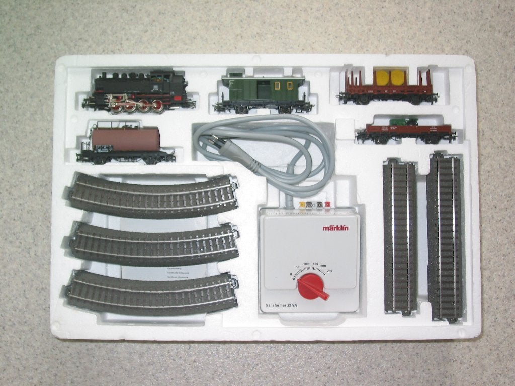 Märklin 29187 - complete startset met zware trafo, Hobby en Vrije tijd, Wisselstroom, Ophalen of Verzenden, Analoog, Märklin