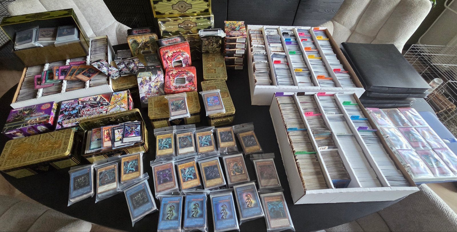 Grote yu-gi-oh collectie, Hobby en Vrije tijd, Verzamelkaartspellen | Yu-gi-Oh!, Ophalen of Verzenden