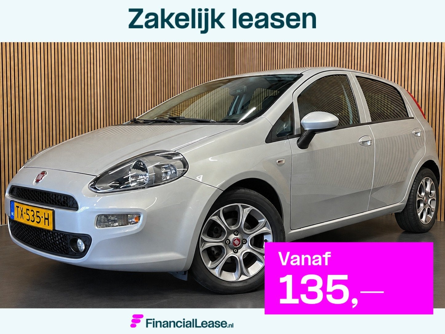 Fiat Punto Evo 0.9 TwinAir Sempre|UNIEK, KMS NAP|NAVIGATIE|C, Voorwielaandrijving, Stof, Gebruikt, 100 pk
