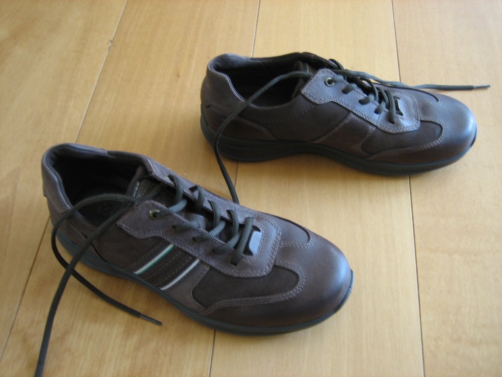 Nieuwe bruin leren sneakers met shockpoint ECCO 41 snazzeys, Ecco, Bruin, Verzenden, Nieuw