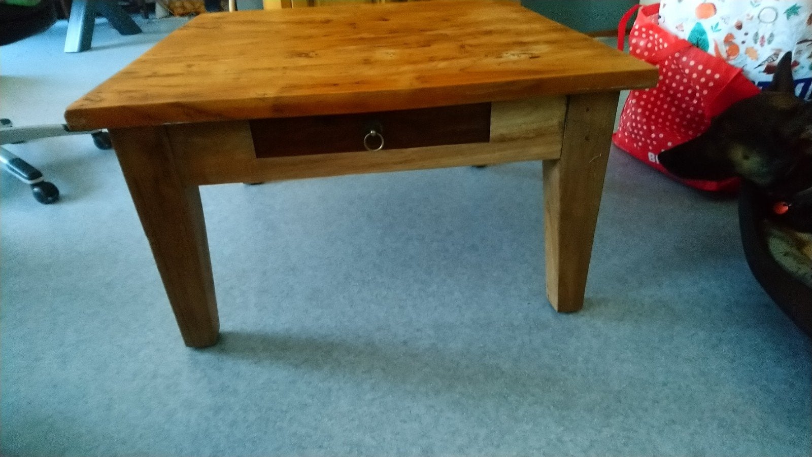 Salontafel 80 x 80 x 60 Cm., Huis en Inrichting, Tafels | Salontafels, Ophalen, 50 – 75, 50 tot 100 cm, Vierkant