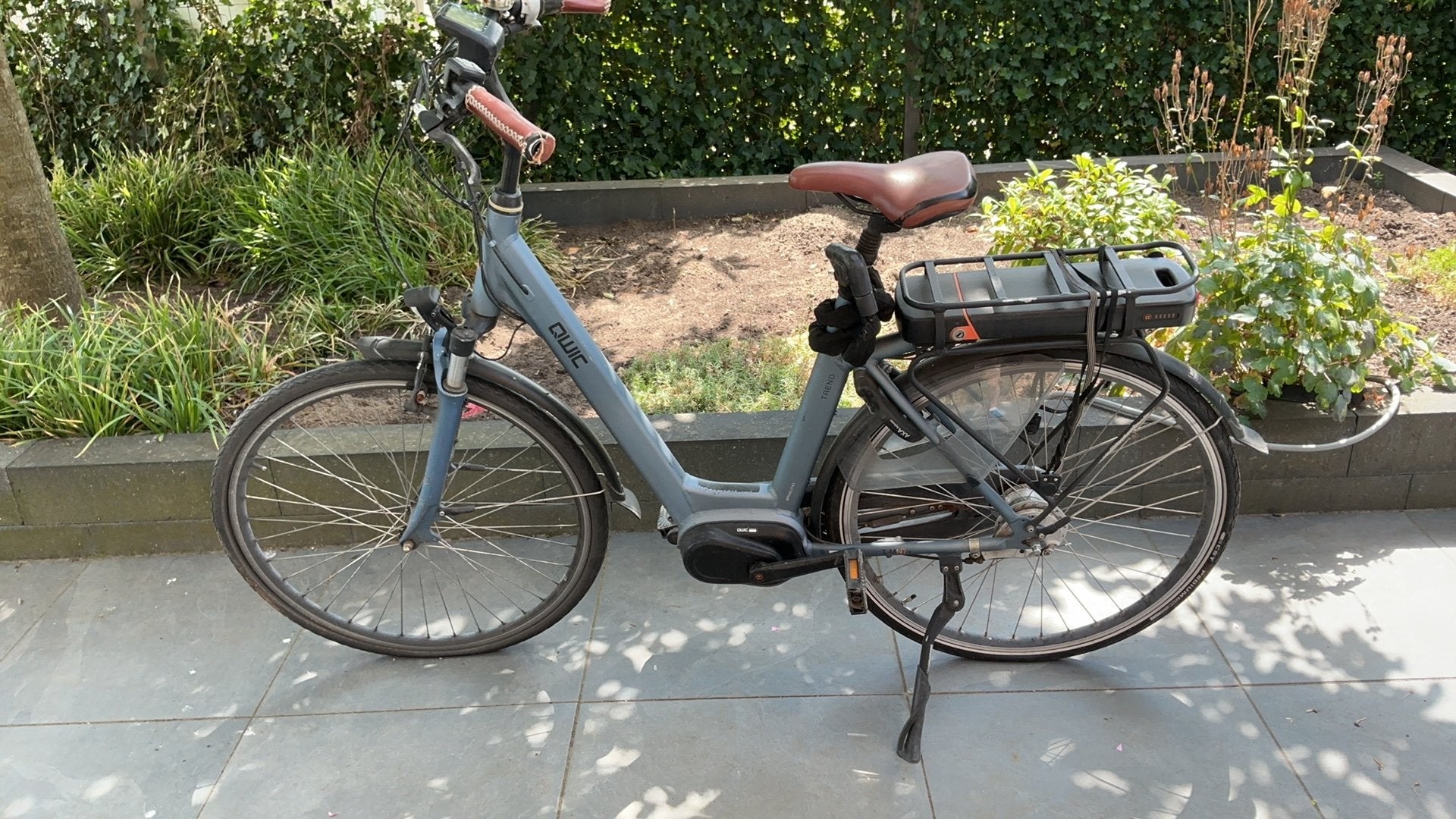 Qwic elektrische fiets, is opknapper, teab, Fietsen en Brommers, Elektrische fietsen, Ophalen, Gebruikt, Overige merken