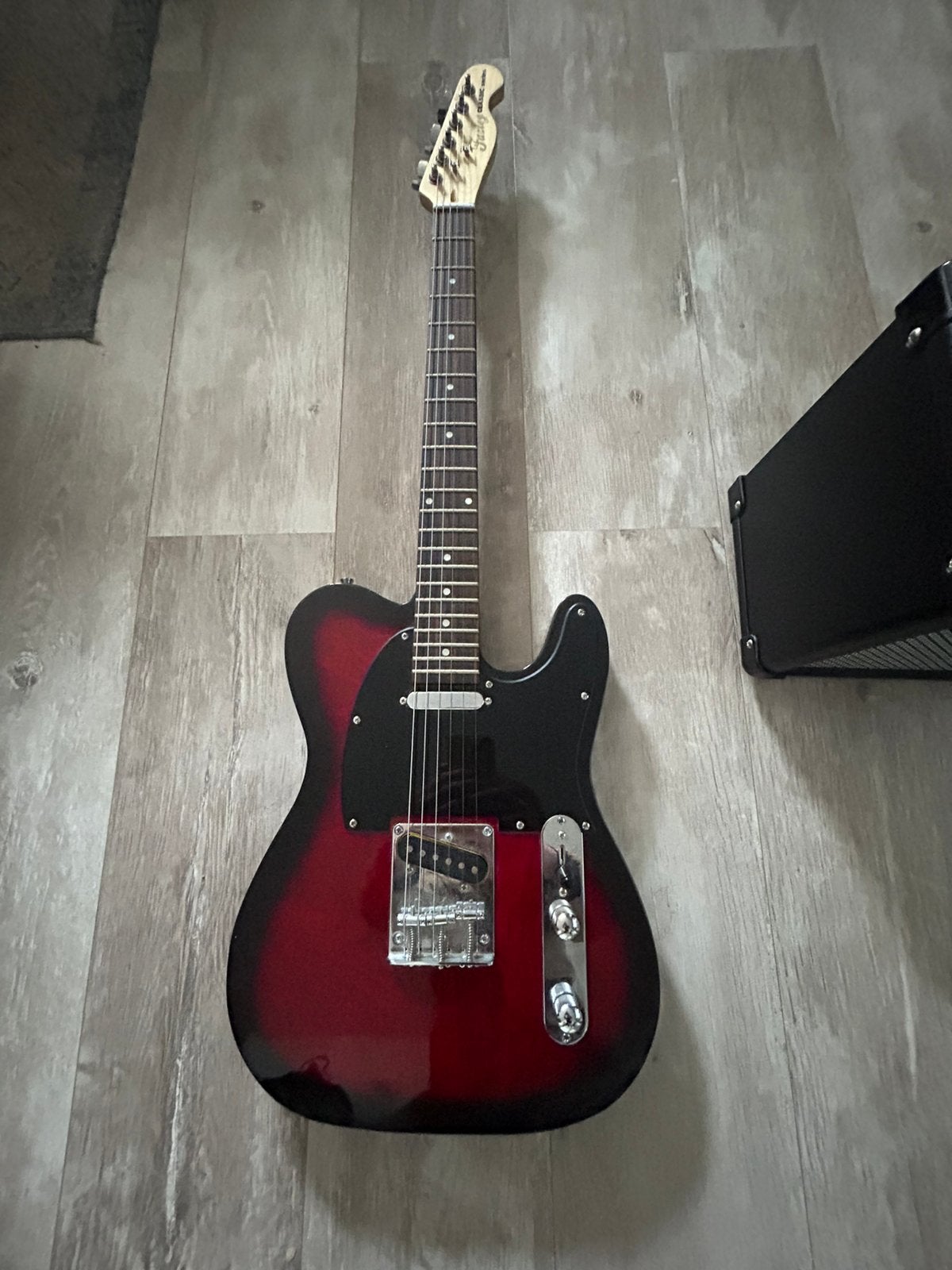 Elektrische gitaar met Blackstar versterker, Met versterker, Zo goed als nieuw, Solid body, Ophalen