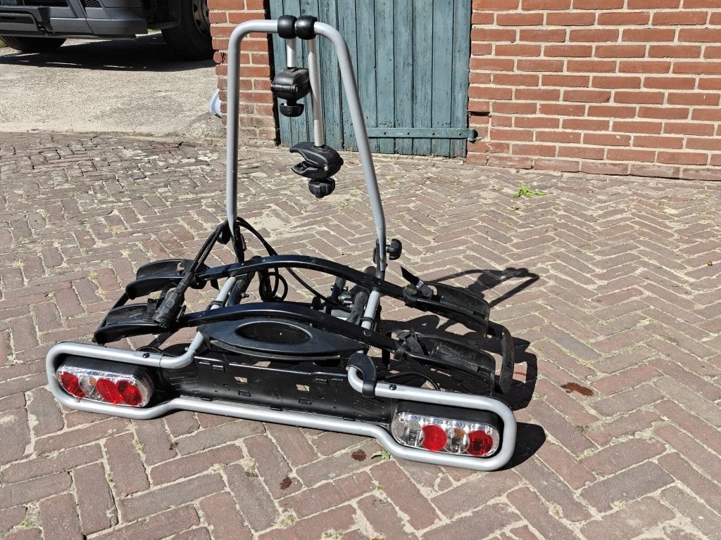 Thule Euroclick Ride Fietsendrager, Ophalen, 2 fietsen, Gebruikt, Trekhaakdrager