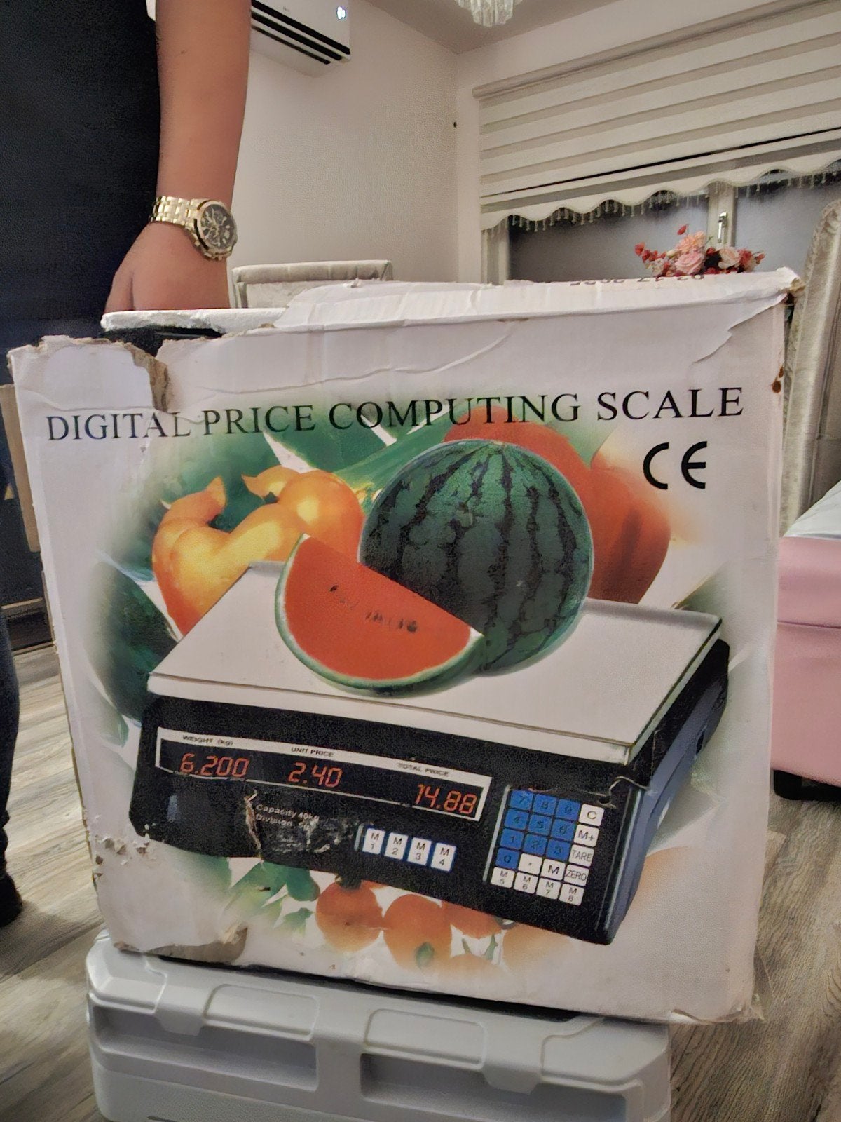 Professionele Digitale Weegschaal tot 40 kg - 5g Nauwkeurig, Winkelweegschaal, 1 tot 500 gram, Nieuw, Ophalen of Verzenden
