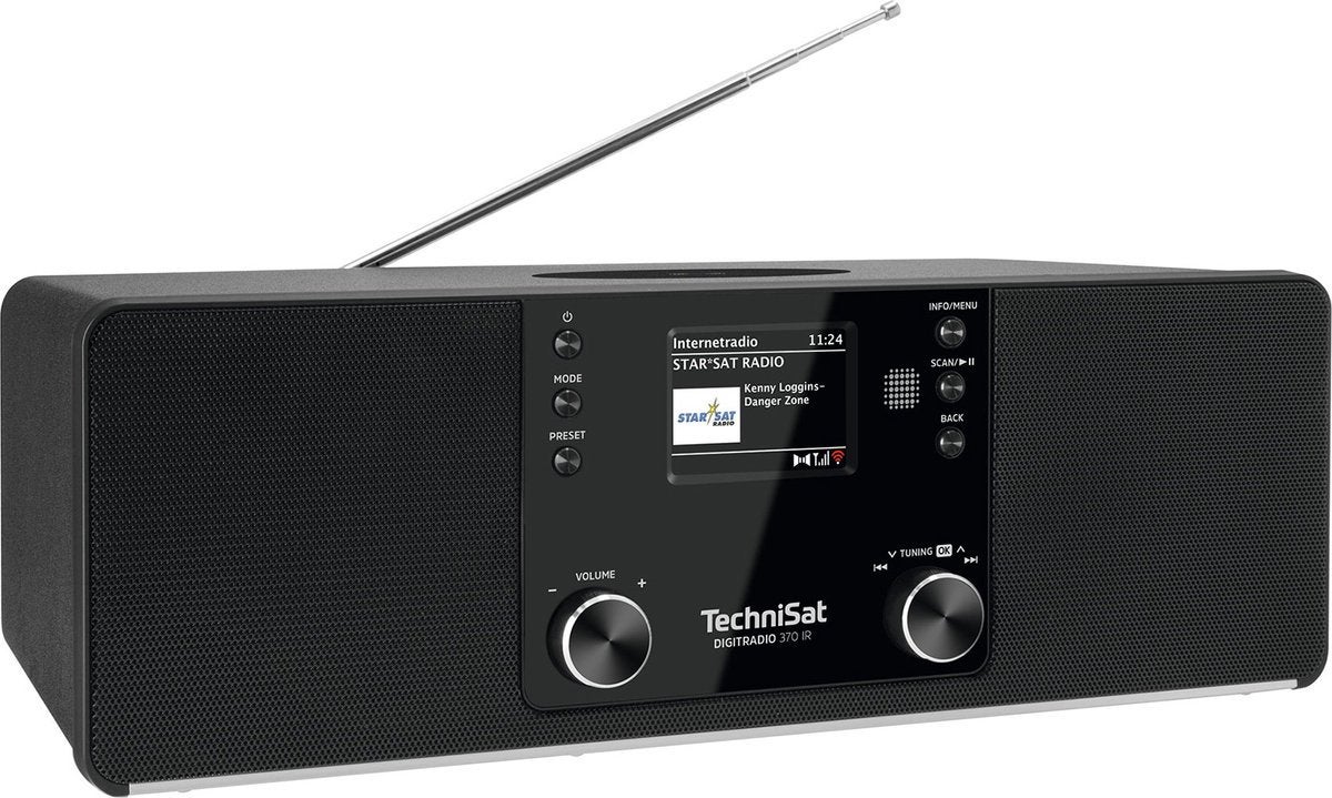 TechniSat DIGITRADIO 370 IR - internetradio met DAB+ - FM, Ophalen, Zo goed als nieuw, Radio