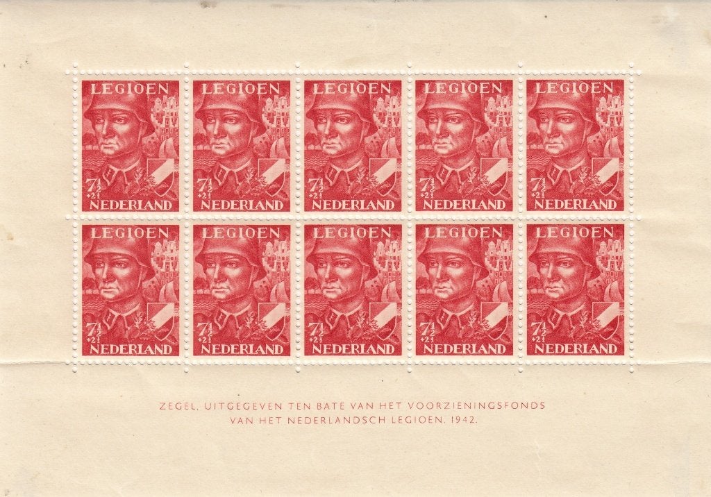 Nederland- 3.22.4- 1942 -Legioenzegels- NVPH-V402- O, Postzegels en Munten, Postzegels | Nederland, Verzenden, Na 1940, Postfris