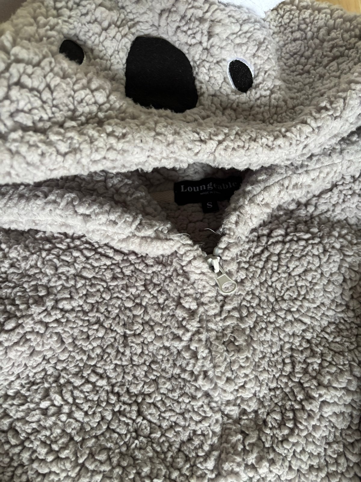 Loungeable Koala Onesie Maat S, Ophalen, Zo goed als nieuw, Maat 36 (S), Grijs