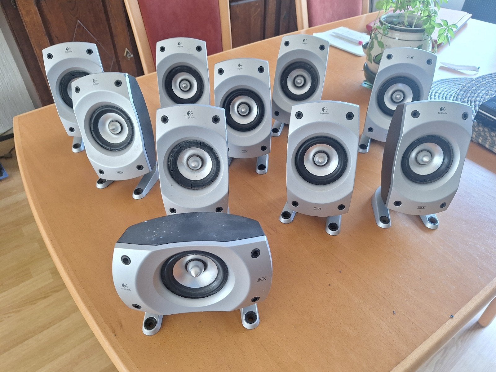 Logitech 5.1 Surround thx  Speakers, Gebruikt, Logitech, Ophalen of Verzenden, Surroundset