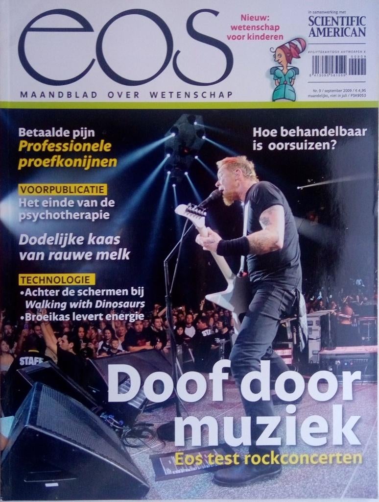 EOS uitgave september 2009, Boeken, Tijdschriften en Kranten, Verzenden, Zo goed als nieuw, Wetenschap en Natuur