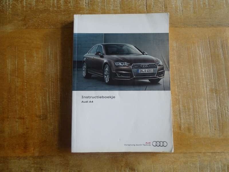 Audi A-4 Handleiding - Instructieboek - Origineel - NL Boek, Verzenden