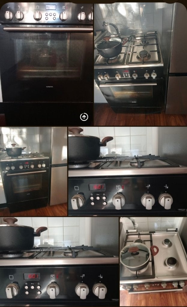 SIEMENS gasfornuis, Ophalen, Gebruikt, 4 kookzones, Gas