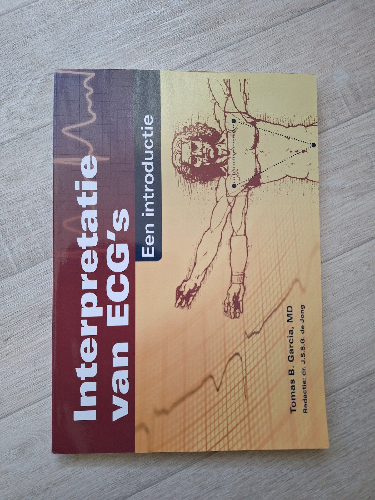 Interpretatie van ECG's: Een introductie, Boeken, Studieboeken en Cursussen, Tomas B. Garcia, MD, Zo goed als nieuw, Beta, HBO