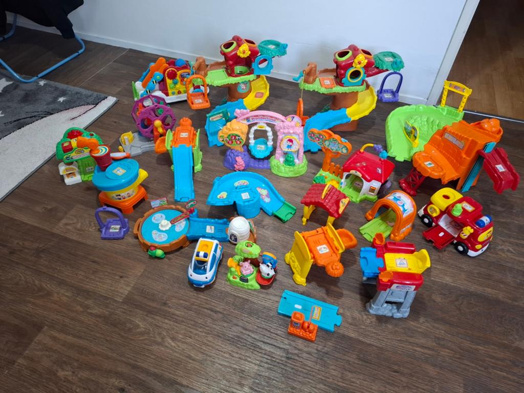 Toet toet auto s en toet toet diertjes  Vtech., Ophalen, Gebruikt, Jongen of Meisje