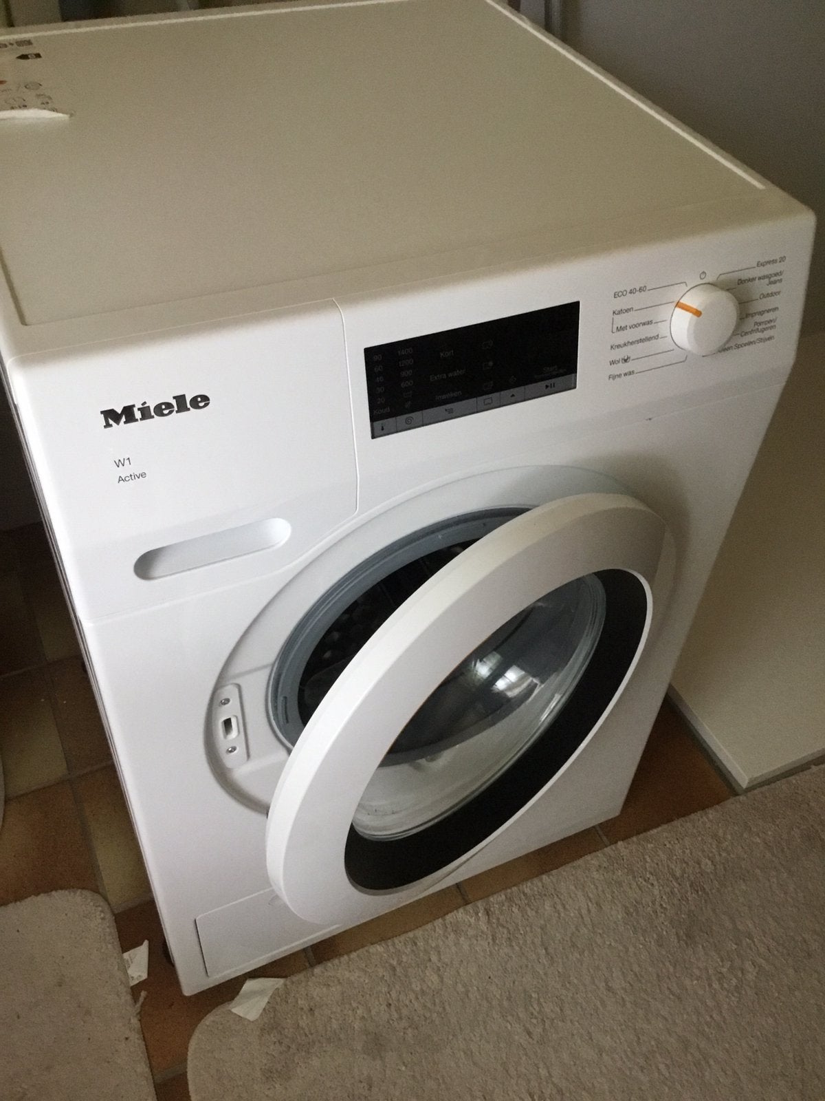 Miele W1 Active WCA030 WCS Wasmachine 7kg B-label, Witgoed en Apparatuur, Wasmachines, Ophalen of Verzenden, Zo goed als nieuw