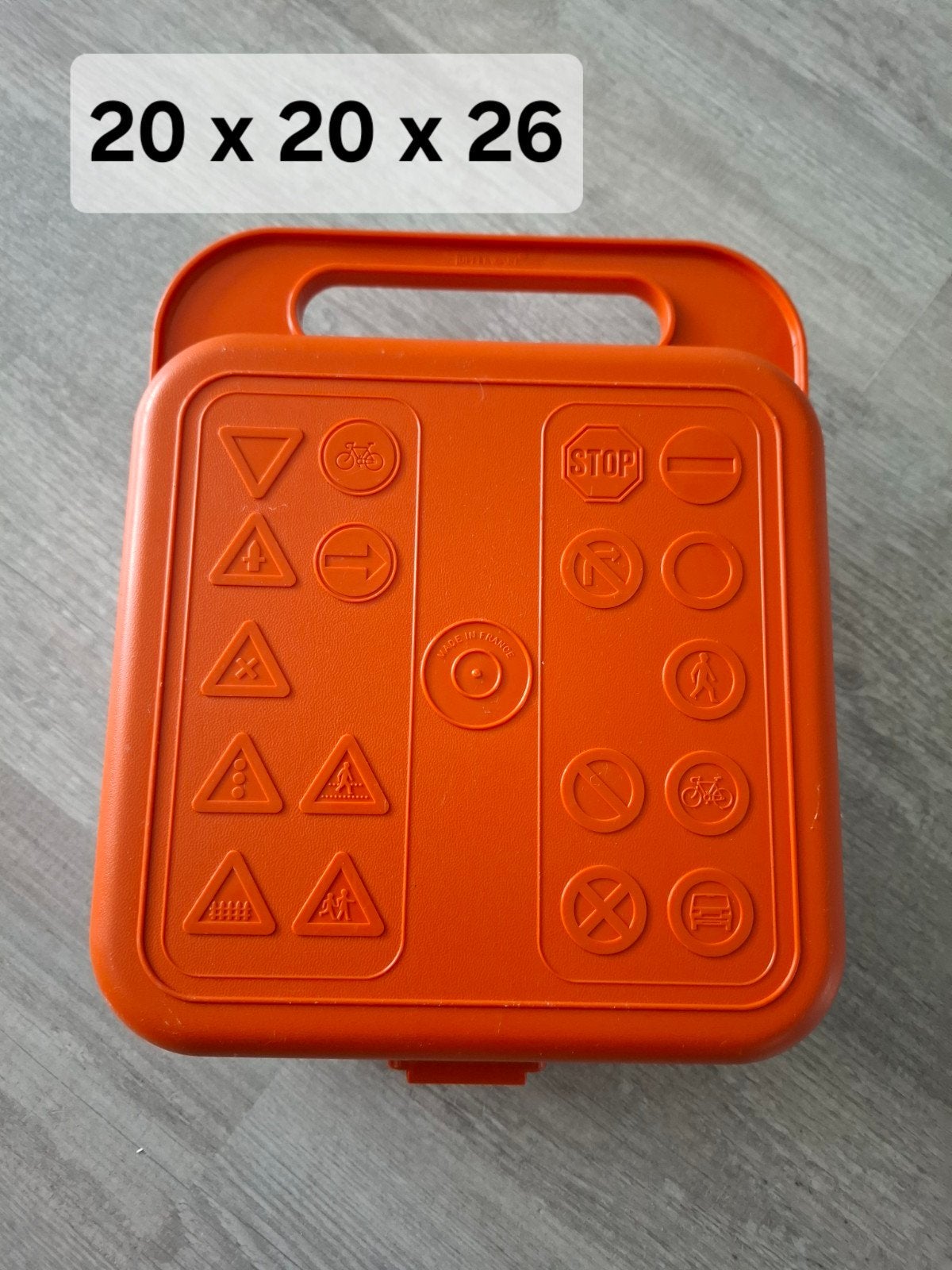 Vintage tupperware lunchbox, Ophalen of Verzenden, Zo goed als nieuw, Overige typen