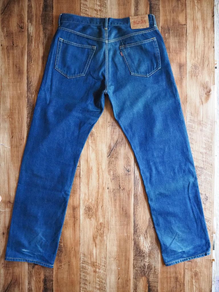SHIPS 801-13-0411 W33 x L32 Selvedge Jeans, Kleding | Heren, Spijkerbroeken en Jeans, Gedragen, W33 - W34 (confectie 48/50), Blauw