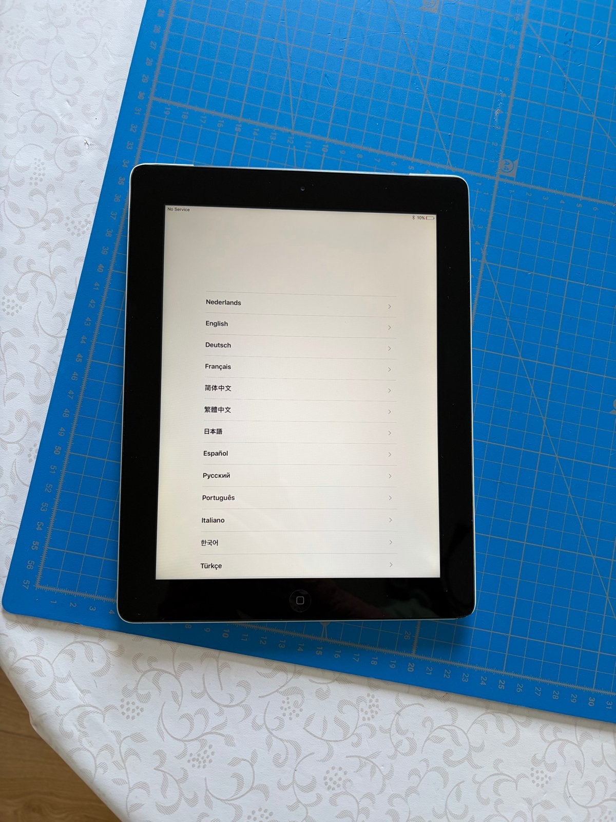 Apple iPad (4e generatie) A1460 - 16GB - Wi-Fi + Mobiel, Computers en Software, Apple iPads, Gebruikt, Apple iPad, Wi-Fi en Mobiel internet
