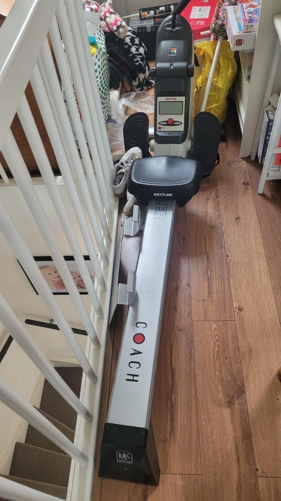Kettler coach roeiapparaat, Sport en Fitness, Fitnessapparatuur, Ophalen, Gebruikt