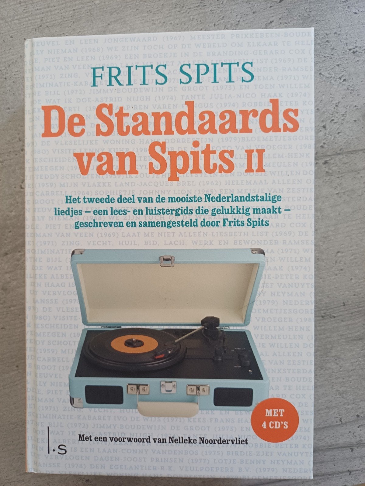 Frits Spits: De Standaards van Spits II (Boek + 4 CD's), Boeken, Muziek, Ophalen of Verzenden, Nieuw, Genre of Stijl, Frits Spits