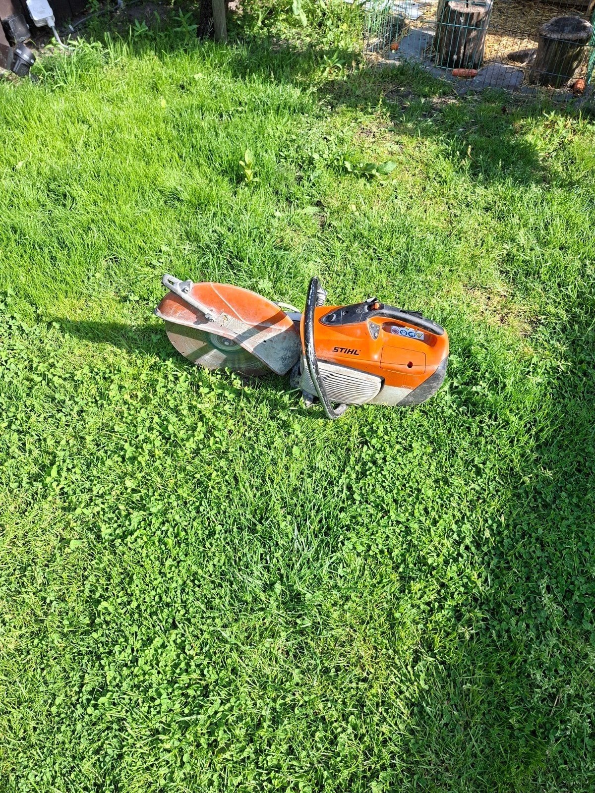 stihl ts500i bandenzaag, Gebruikt, 70 mm of meer, Overige typen, Ophalen of Verzenden
