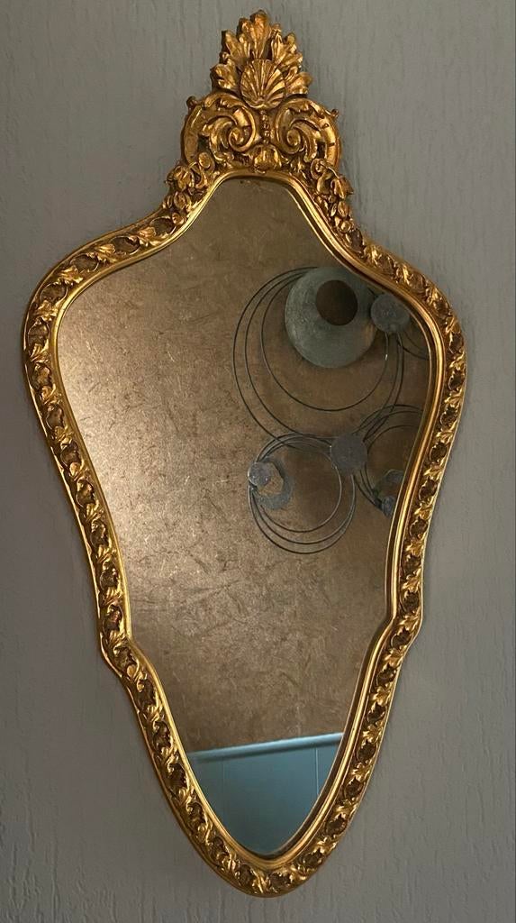 Vintage Pieterman Spiegel - Rijkelijk Verguld Barok Stijl, Antiek en Kunst, Antiek | Spiegels, Ophalen of Verzenden, Overige vormen