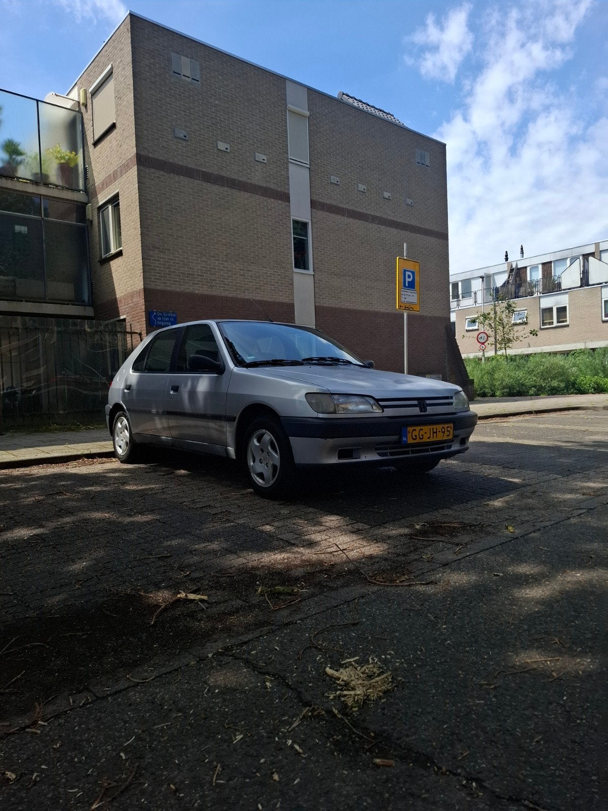 Peugeot 306 1.6 XR E2 1993 Grijs, Auto's, Peugeot, Voorwielaandrijving, 1011 kg, 4 cilinders, Origineel Nederlands