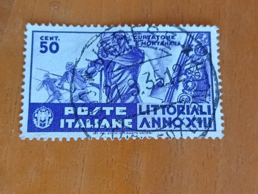 italie 1935, Ophalen of Verzenden, Gestempeld