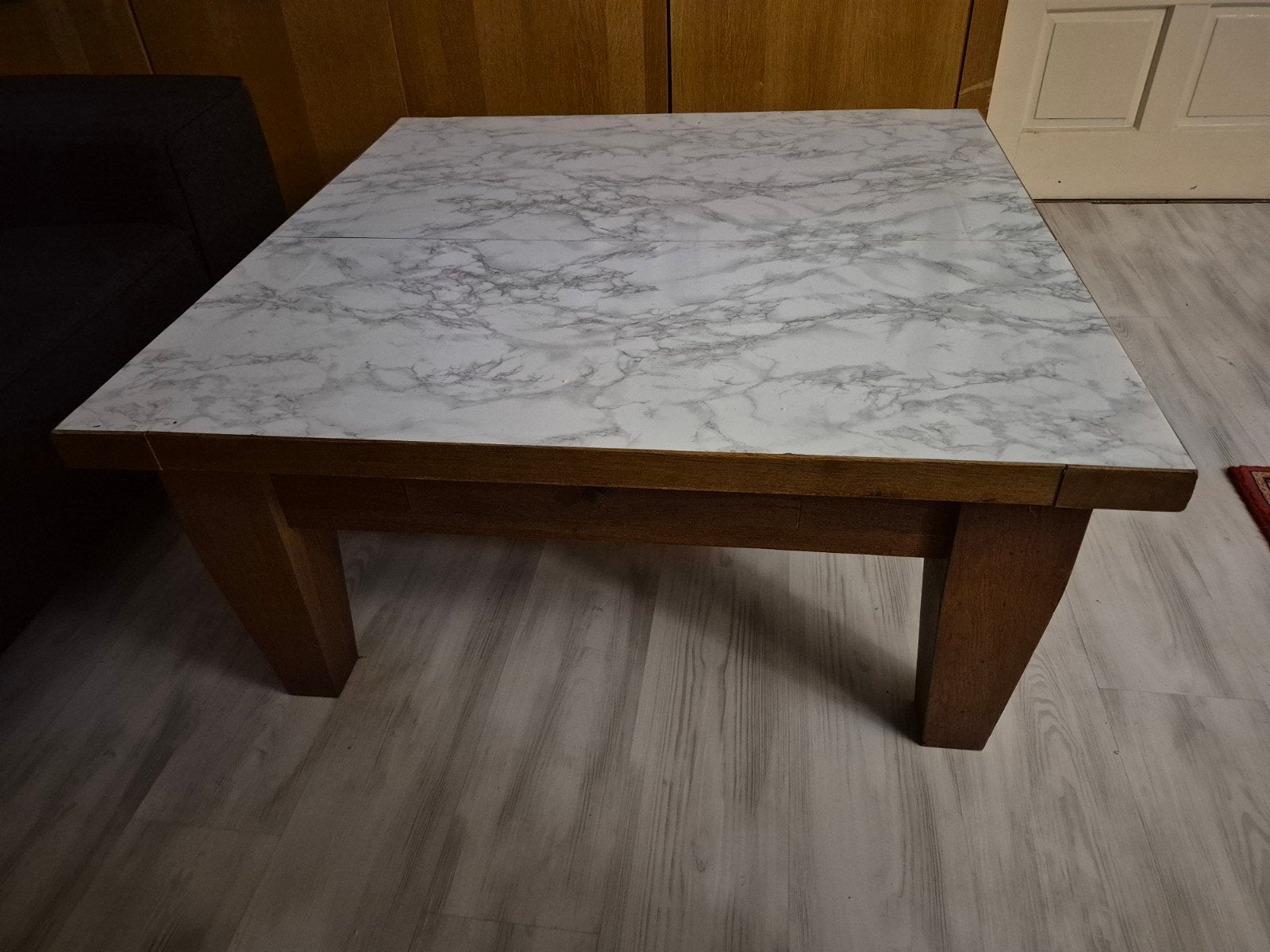 Salontafel 100x100 gratis ophalen, Huis en Inrichting, Ophalen, Gebruikt, 100 tot 150 cm, 50 tot 100 cm
