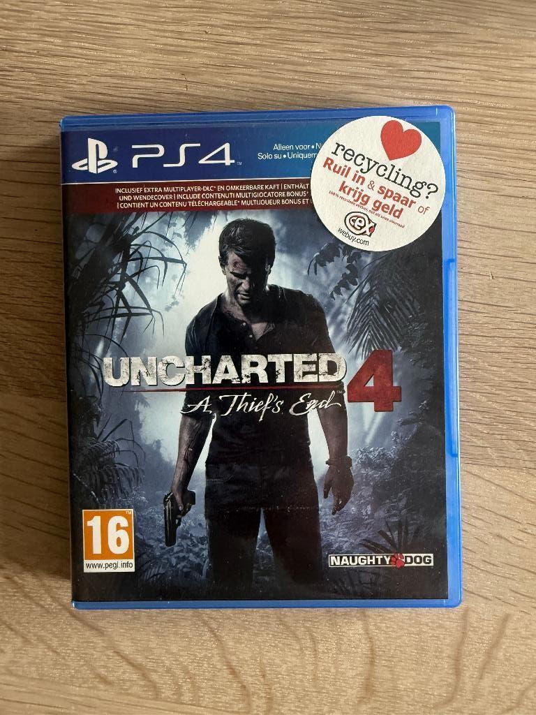 Uncharted 4, Avontuur en Actie, 1 speler, Ophalen of Verzenden, Zo goed als nieuw