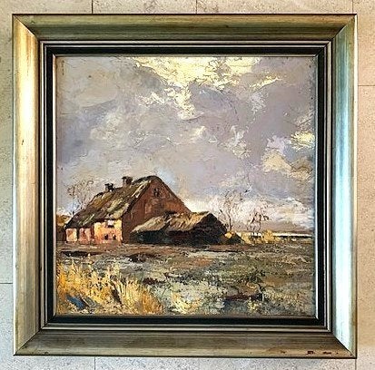 Boerderij in Brabant ? - Marinus Heijnes (1888-1963), Antiek en Kunst, Kunst | Schilderijen | Klassiek, Doek, Impressionistisch