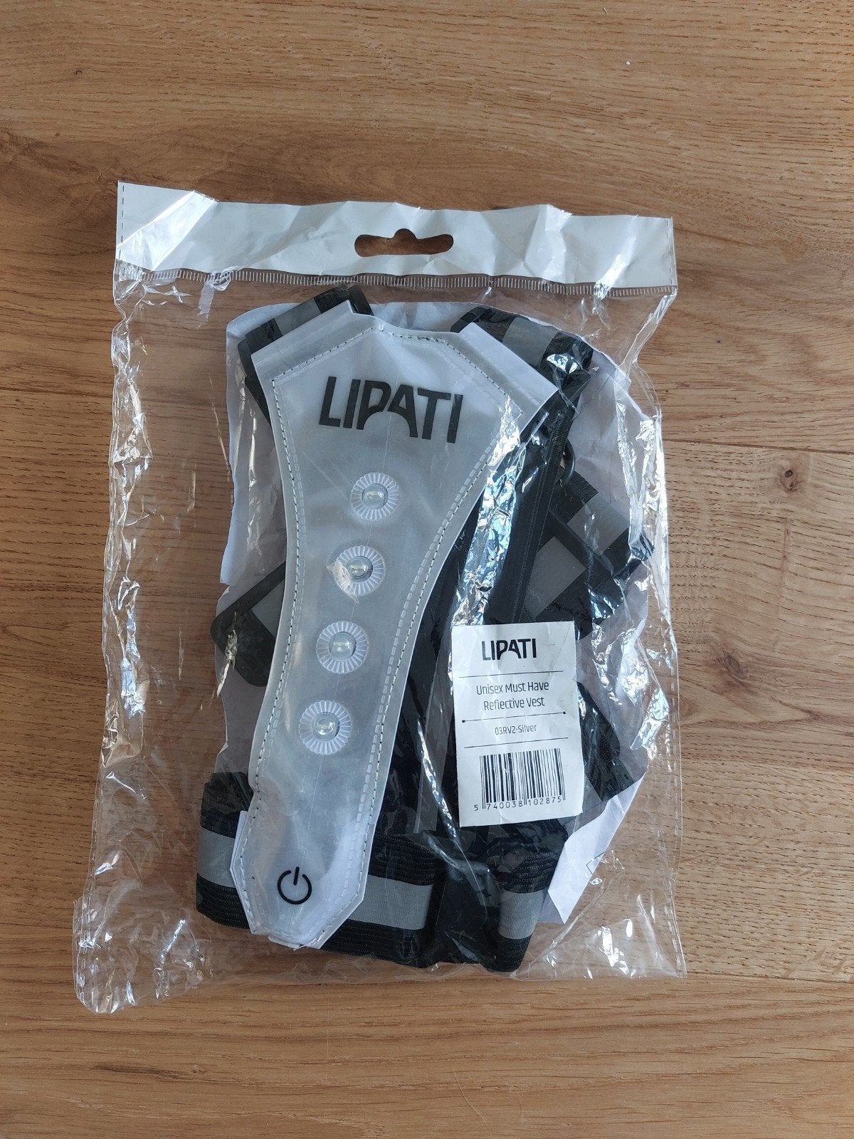 LIPATI Unisex Must Have Reflecterend Vest - Nieuw, Ophalen, Waterbestendig, Nieuw, Batterij