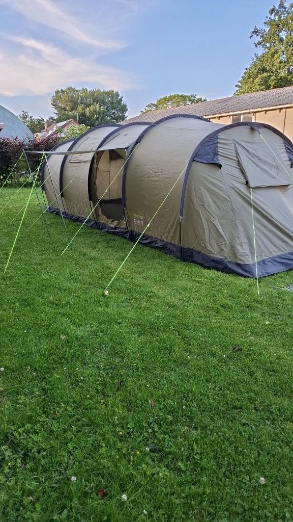 Zespersoons tent, Ophalen, Gebruikt, Tot en met 6