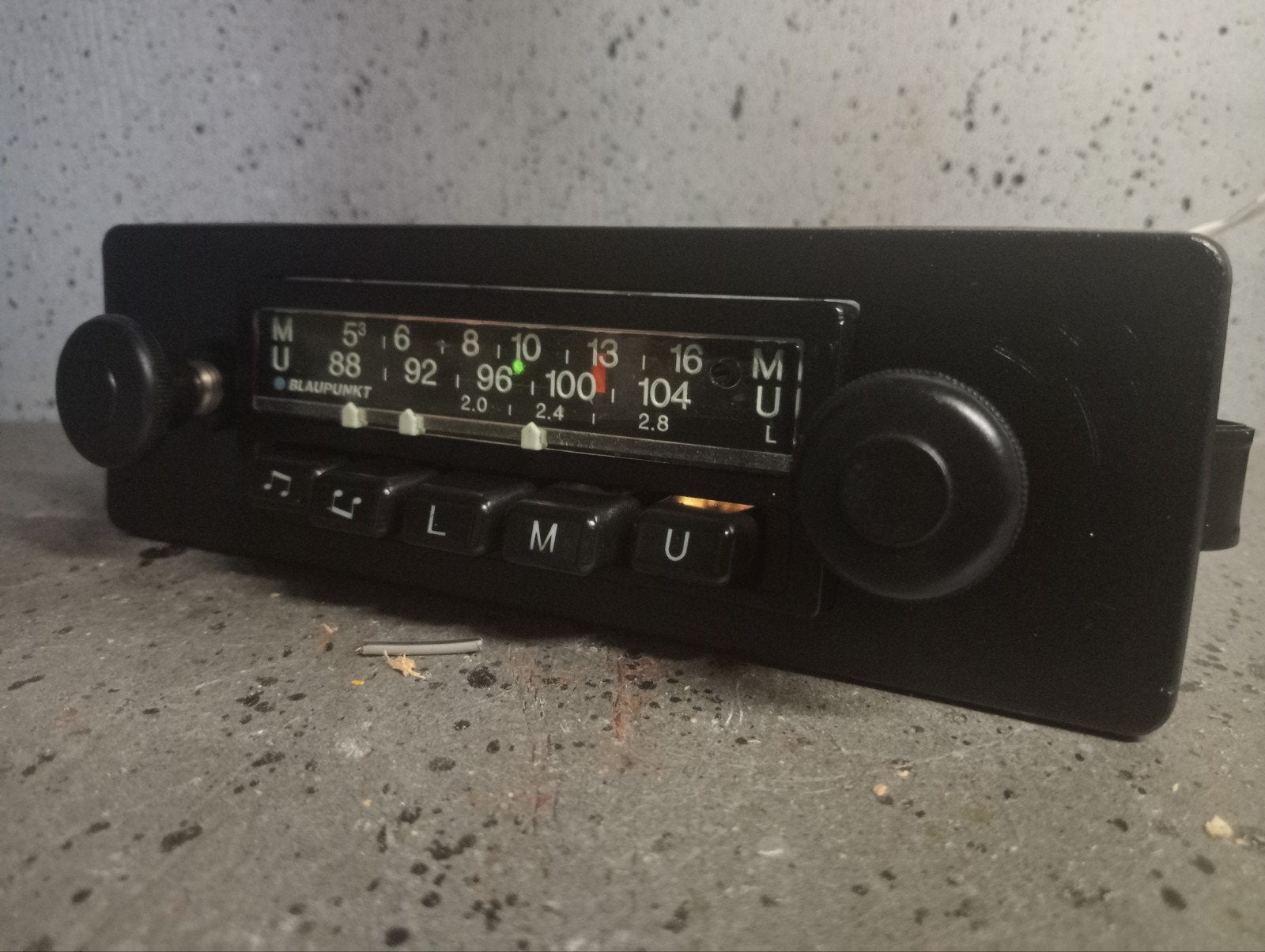 Blaupunkt Mannheim L Porsche Mercedes FM Radio, Ophalen of Verzenden