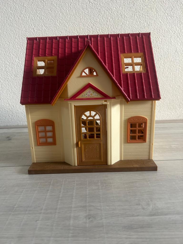 Sylvanian families, Kinderen en Baby's, Speelgoed | Poppenhuizen, Ophalen, Zo goed als nieuw, Poppenhuis