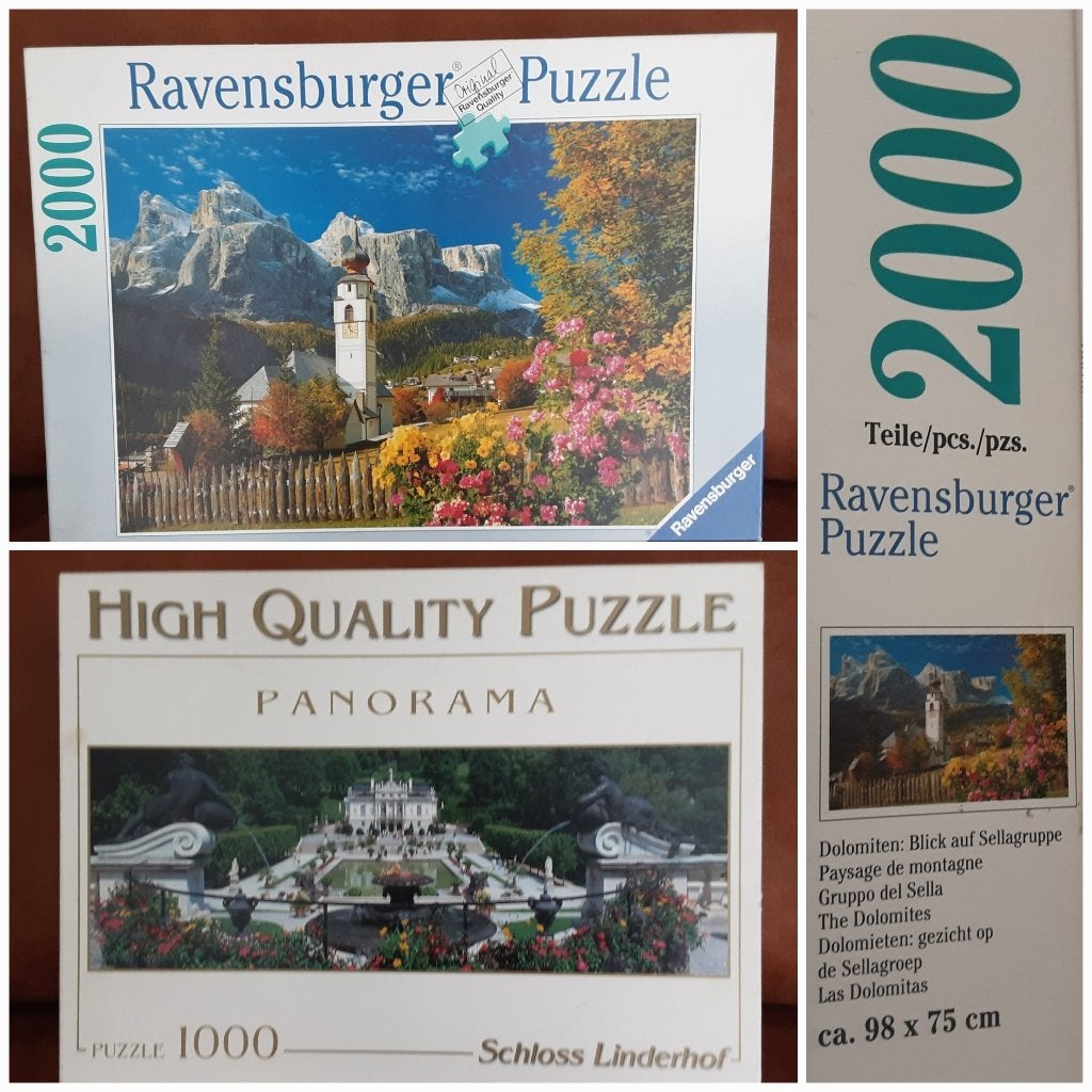 Twee puzzels in één koop, Ophalen of Verzenden, 500 t/m 1500 stukjes, Nieuw