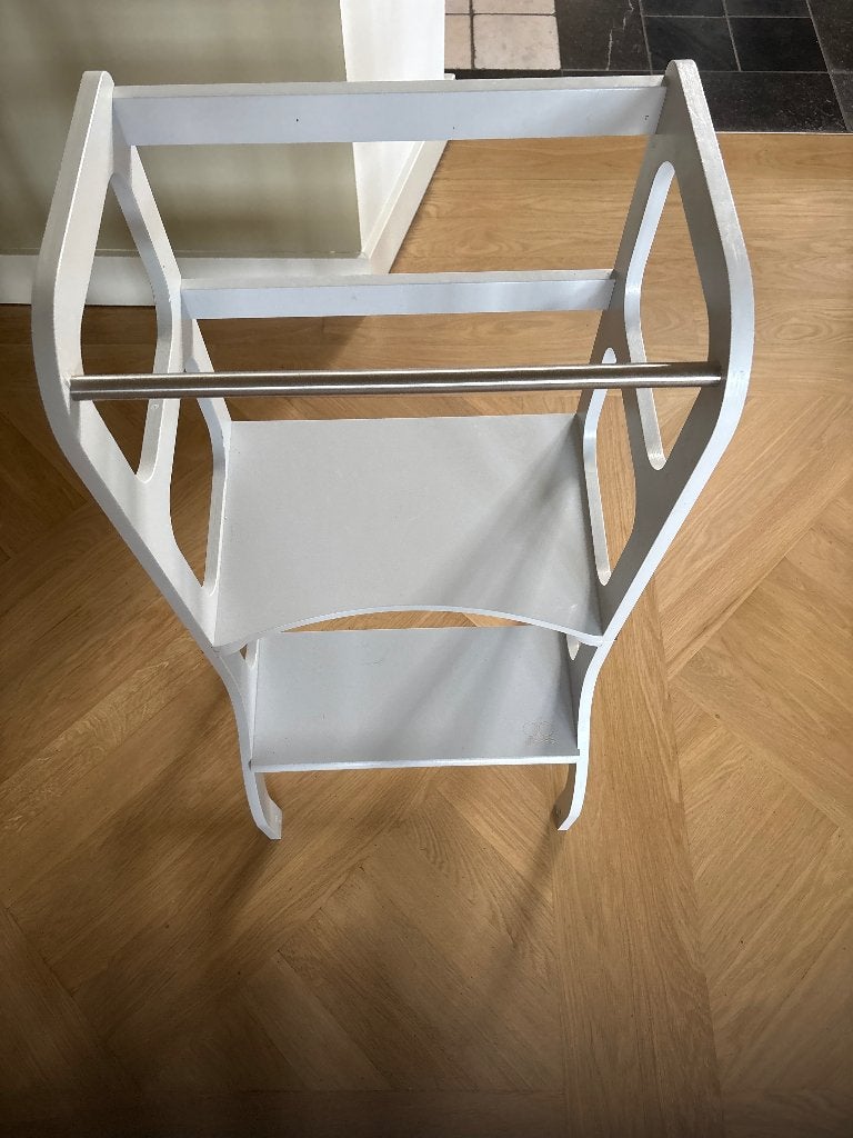 Houten leertoren Ette Tete in kleur grijs, Ophalen, Gebruikt, Overige typen, Aanschuifbaar