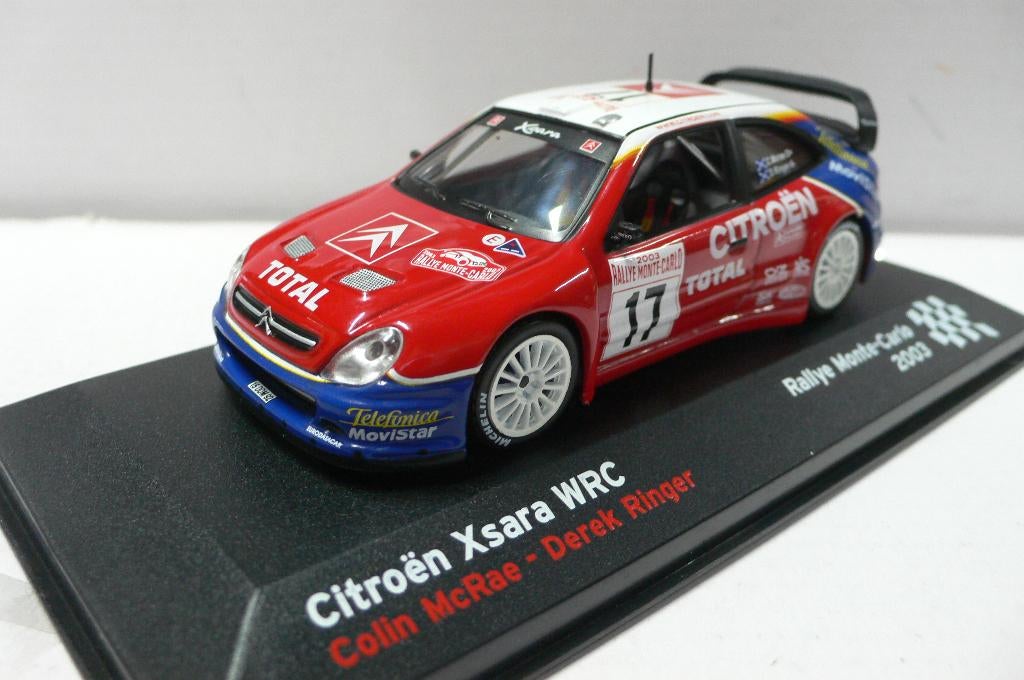 citroen xsara wrc -rally monte carlo 2003-altaya- 1/43, Verzenden, Nieuw, Auto, Overige merken