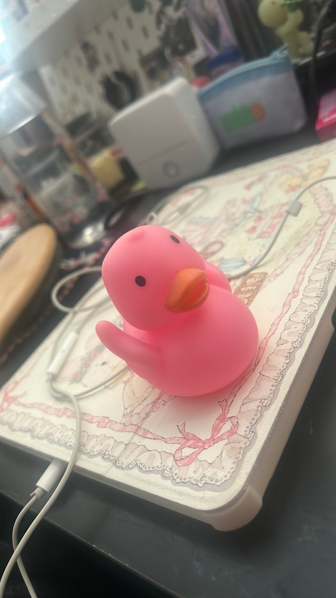 Bad eend, Ophalen of Verzenden, Zo goed als nieuw, Roze