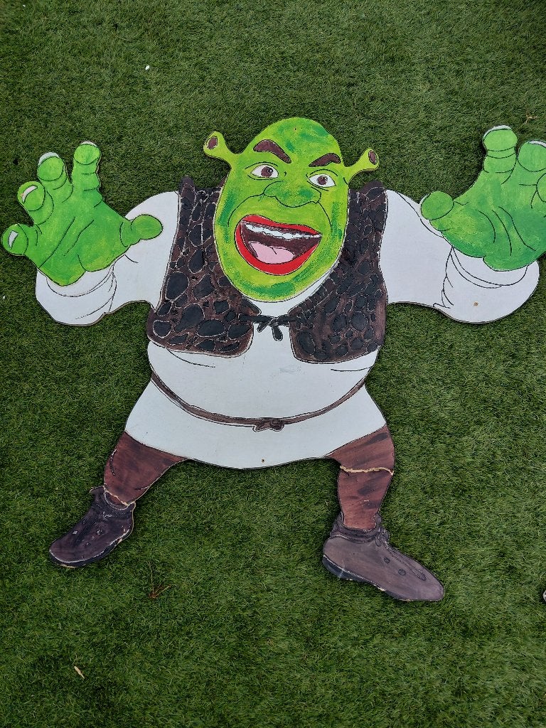 Decoratiespullen thema Shrek, Ophalen, Gebruikt, Overige typen, Carnaval