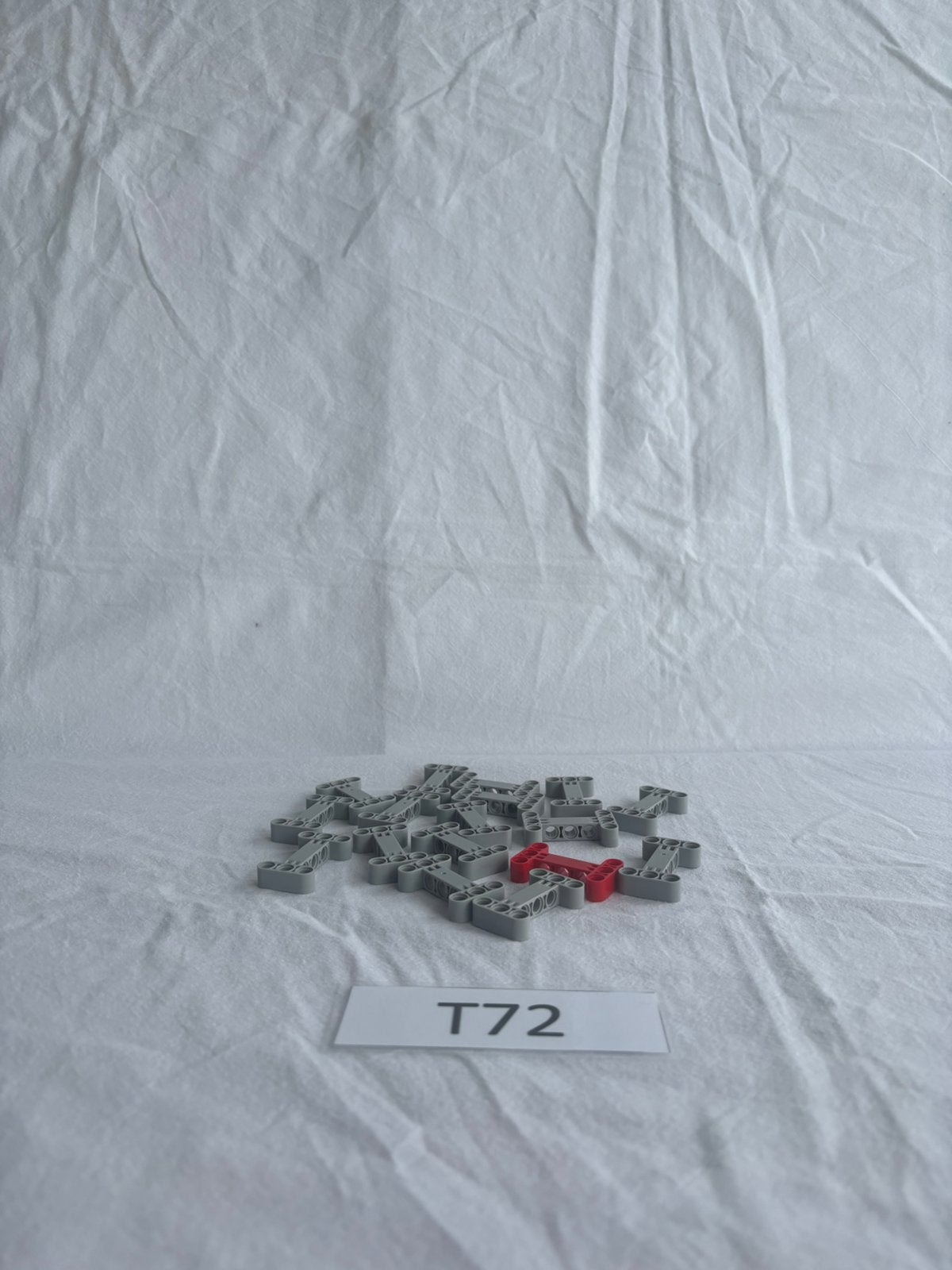 Lego Technic liftarm H-vorm lichtgrijs (LBG) - 17st - T72, Lego, Lego, Lego, Ophalen of Verzenden