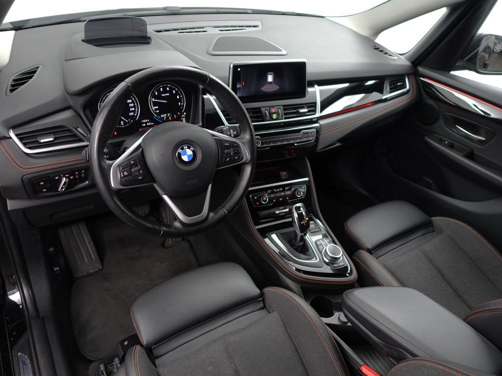 BMW 2 Serie Gran Tourer 218i Executive Edition Aut- 7 Pers D, Gebruikt, Lichtsensor, 7 stoelen, Zwart