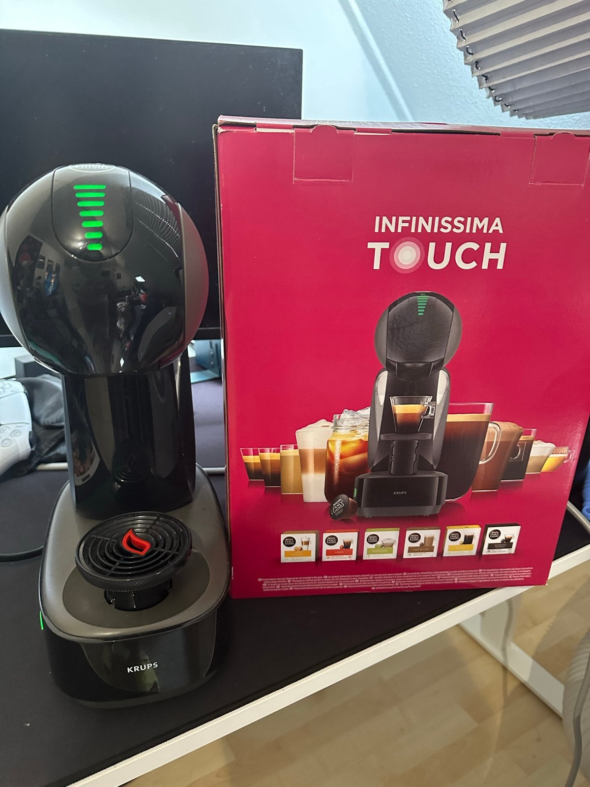 Nescafé Dolce Gusto Infinissima Touch Koffiezetapparaat, Koffiemachine, Ophalen of Verzenden, Zo goed als nieuw, 1 kopje