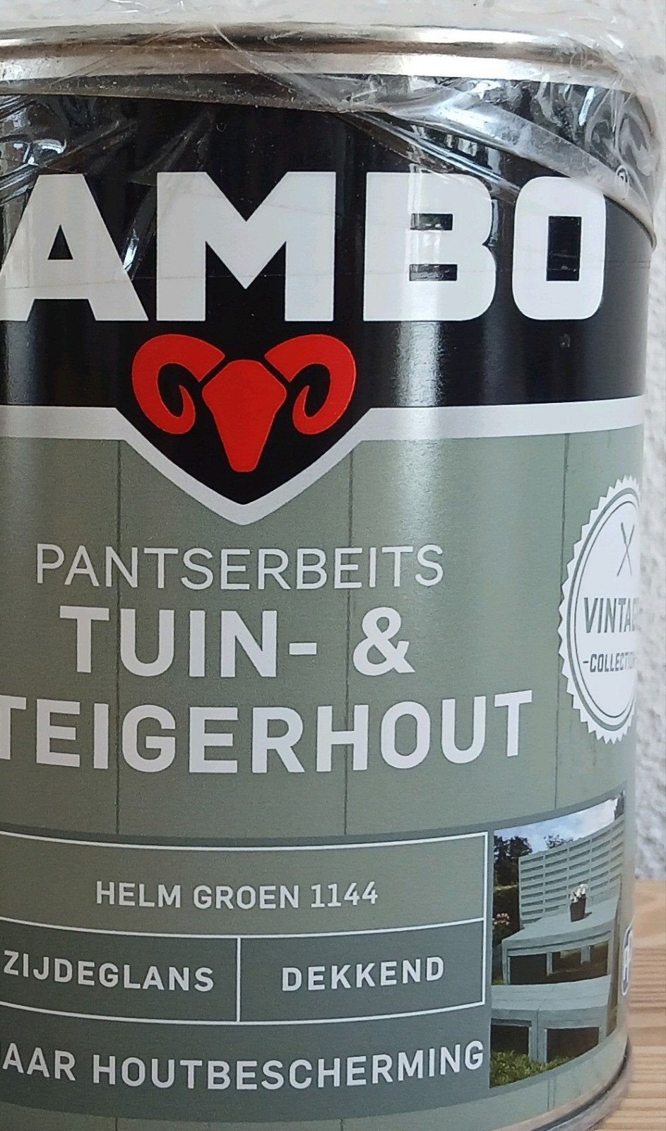 Rambo Vintage Dekkende Buitenbeits,, Ophalen, Nieuw, Beits, Minder dan 5 liter