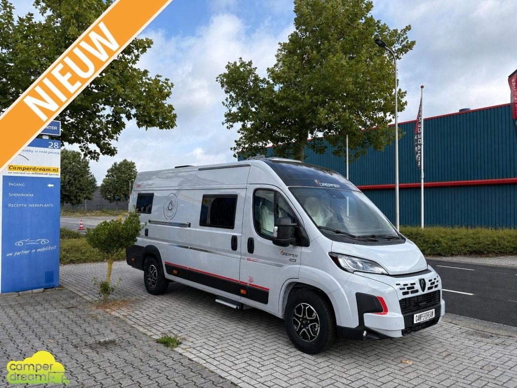 Dreamer D68 Limited SELECT SAPHIR, Caravans en Kamperen, Chemisch toilet, Fiat, Koelkast, 6 tot 7 meter