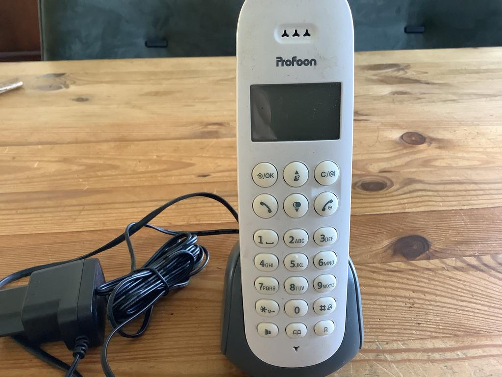 Profoon PDX300AE DECT Telefoon met oplader, Verzenden, Zo goed als nieuw, 1 handset