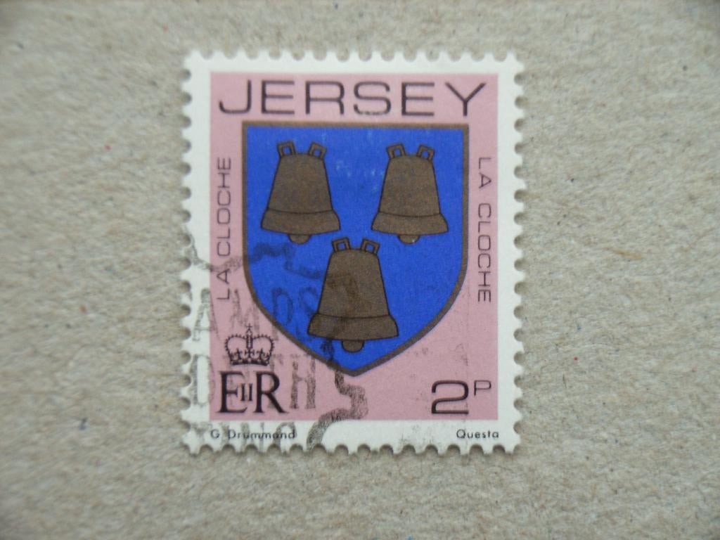 BK2   Jersey 244, Ophalen of Verzenden, Gestempeld