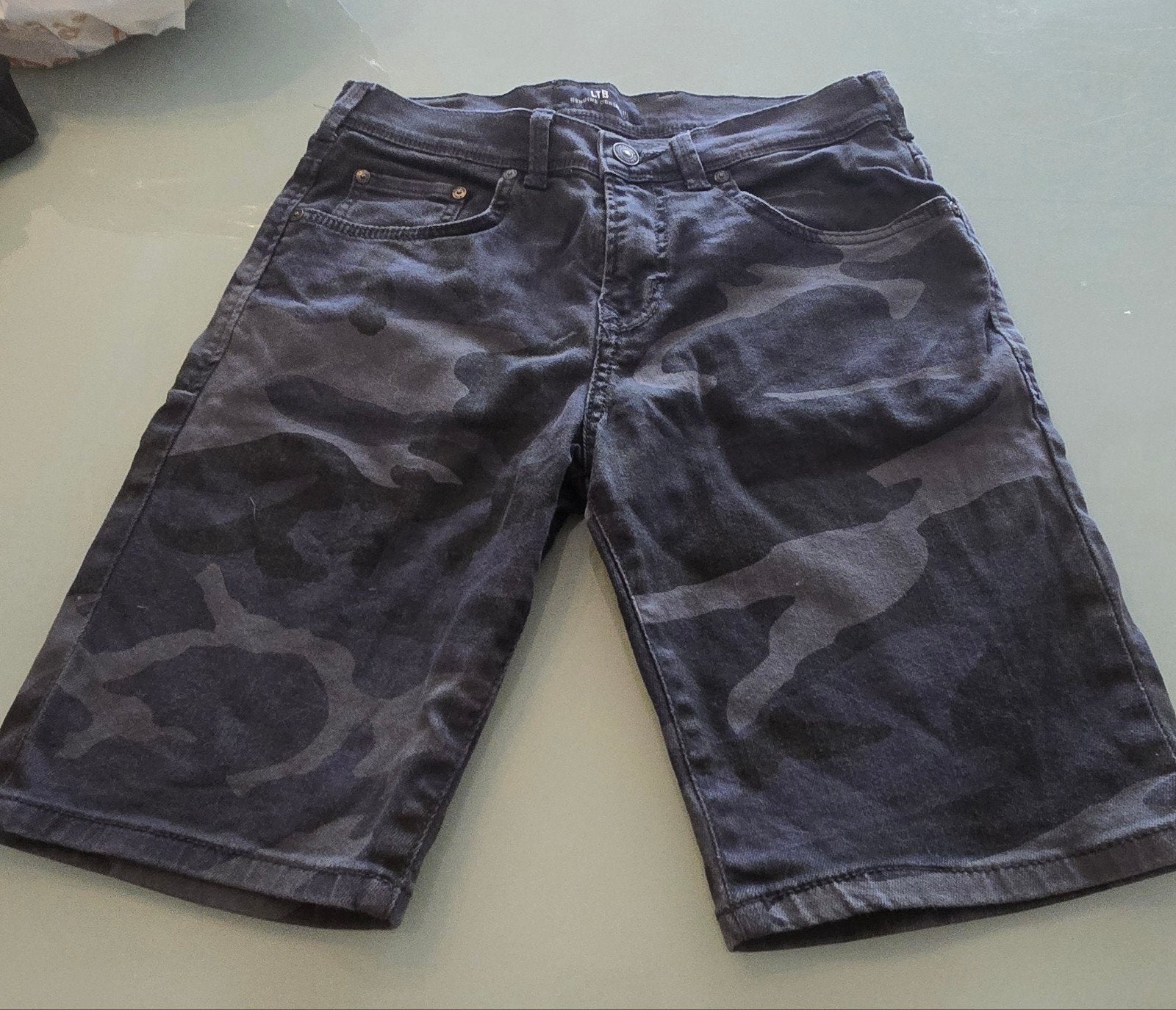 LTB Camouflage Korte Broek - Maat S, Overige kleuren, LTB, Overige jeansmaten, Ophalen of Verzenden