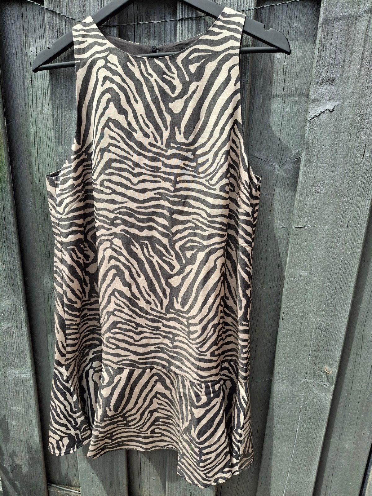 H&M Jurk met Zebraprint - Nieuw met prijskaartje, Kleding | Dames, Jurken, Maat 38/40 (M), H&M, Nieuw, Ophalen of Verzenden